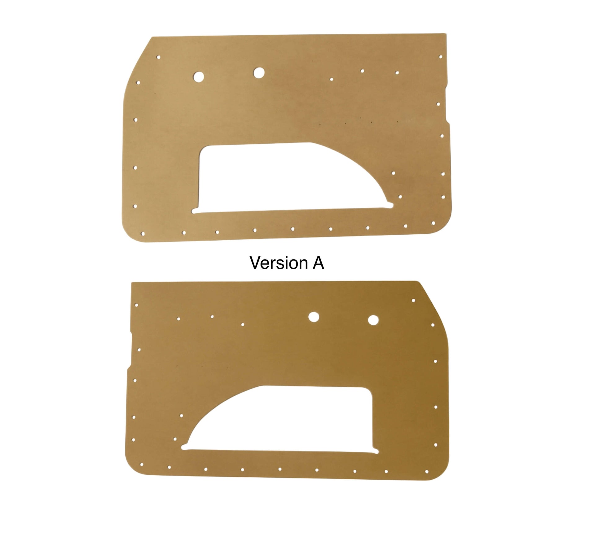 Jaguar MK2 Tür Blendes / Base Boards for Upholstery – - Version C