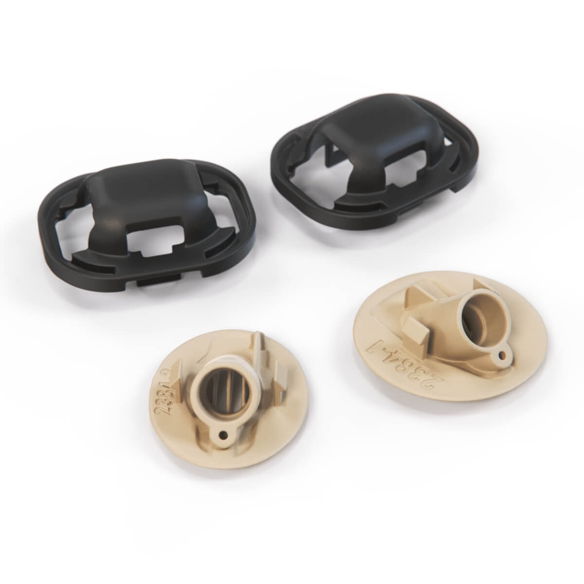 Jaguar S-Type Occupancy Sensors Abdeckungs und Retaining Rings Set XR825145LFJ XR824993