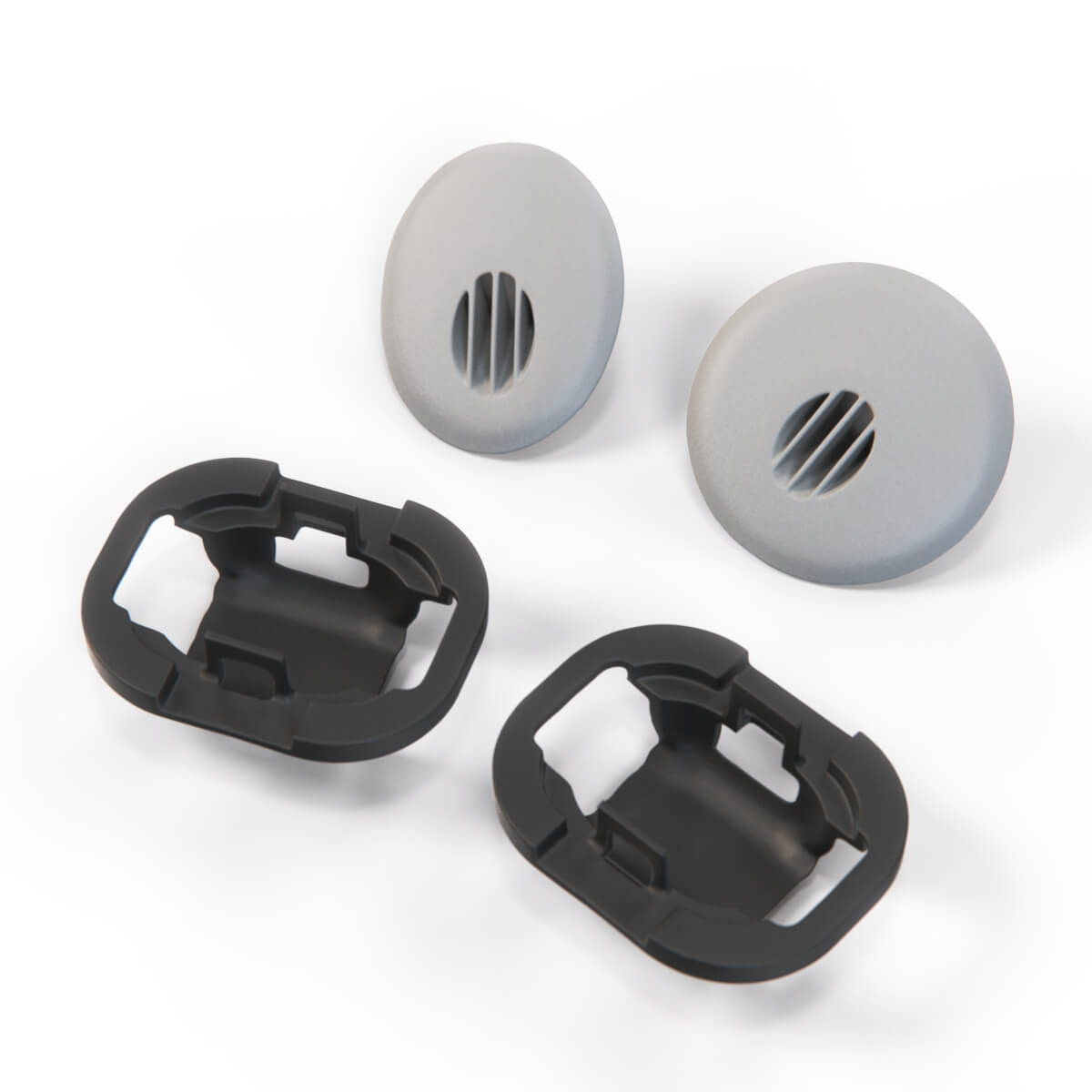 Jaguar S-Type Occupancy Sensors Abdeckungs und Retaining Rings Set XR825145LFJ XR824993 – Dove