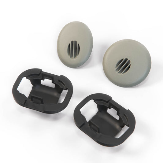 Jaguar S-Type Occupancy Sensors Abdeckungs und Retaining Rings Set XR825145LFJ XR824993 – Parchment