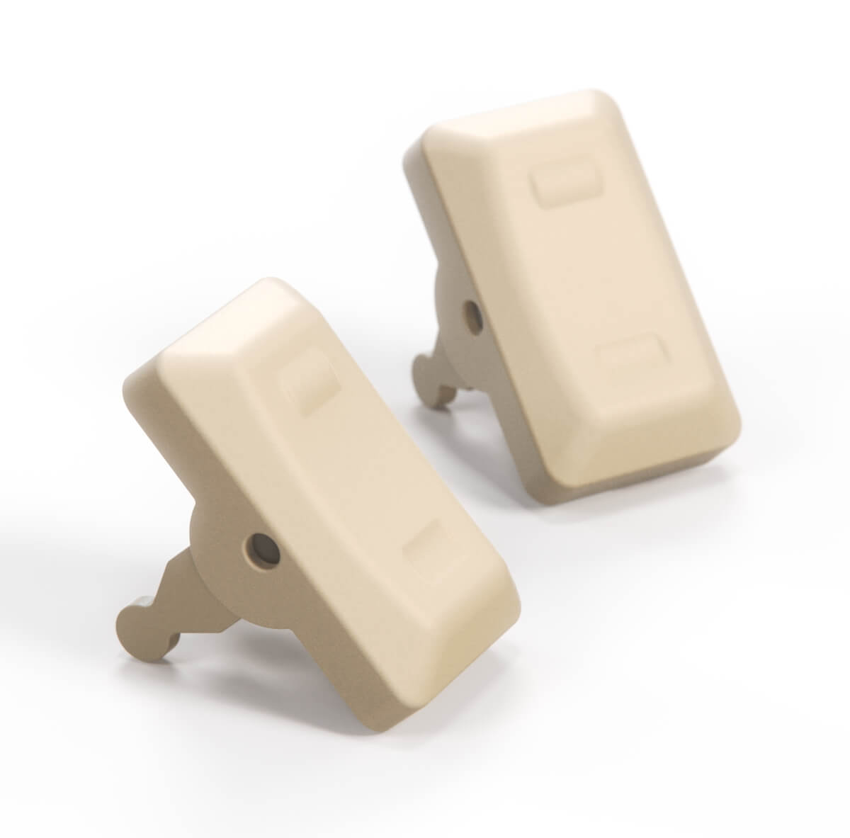 Jaguar S-Type Seat Lumbar Adjustment Schalter 2er-Set XR81411 – Ivory