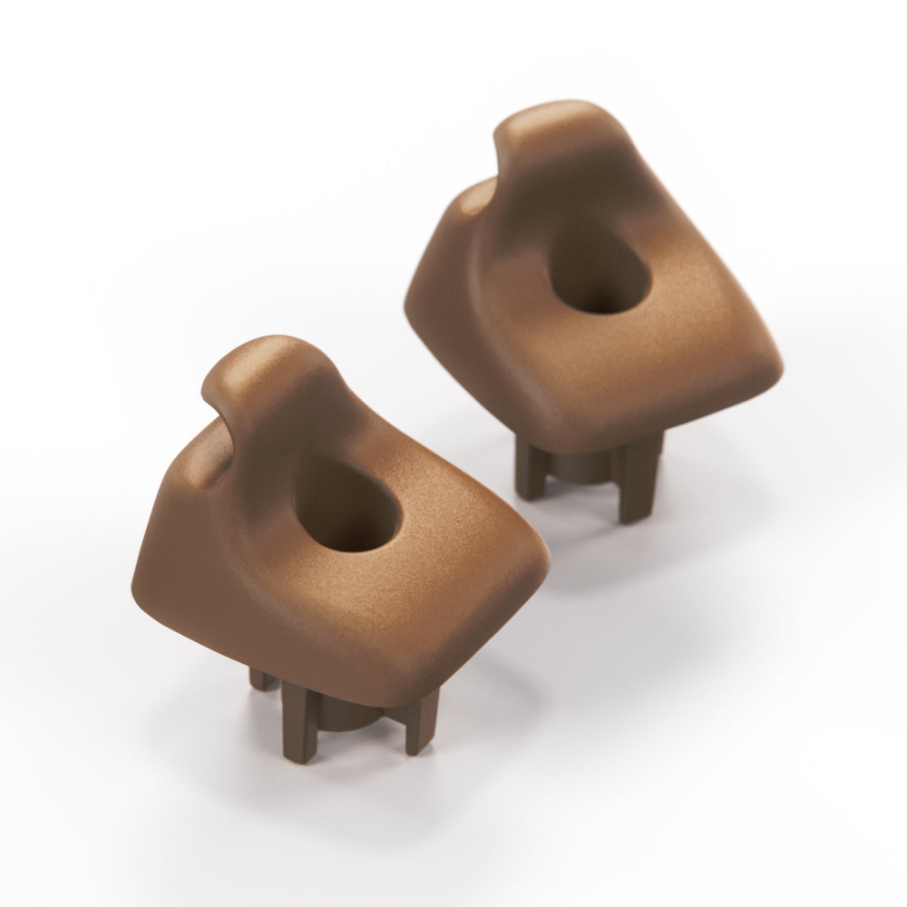 Jaguar S Type Sonnenblende Hook 2er-Set alle Farben XR839138 / XR811685 – Saddle