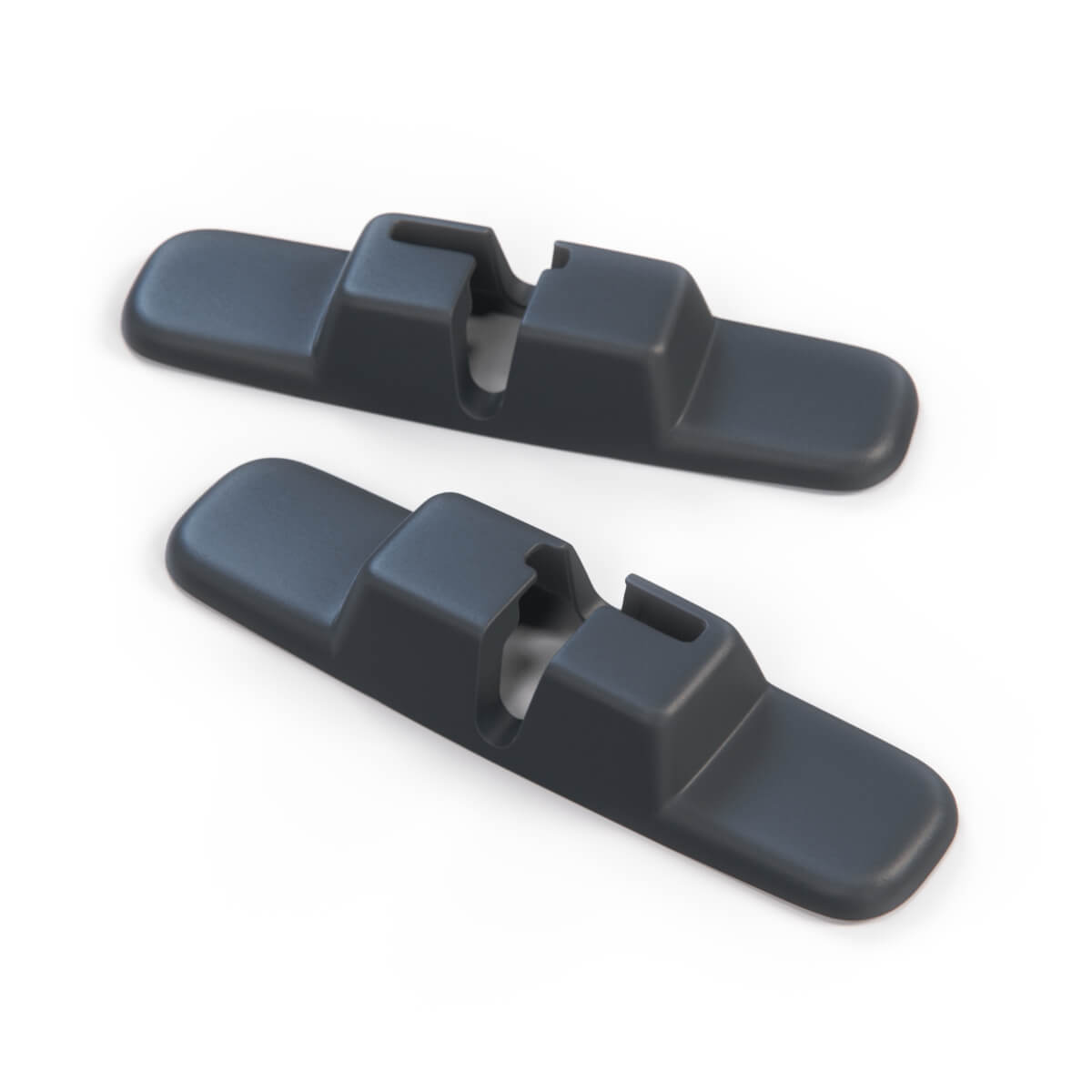 Jaguar S-Type X200 / XF / X-Type hinten links und rechts hinten Seat Latch Abdeckungs 2er-Set Grafit – Standard