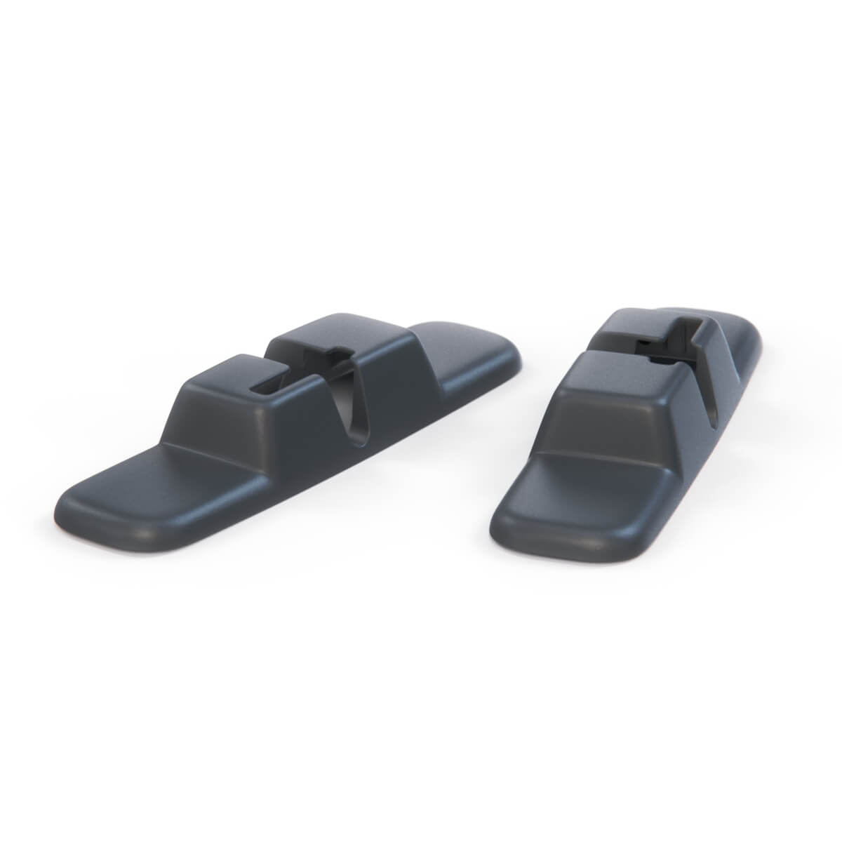 Jaguar S-Type X200 / XF / X-Type hinten links und rechts hinten Seat Latch Abdeckungs 2er-Set Grafit