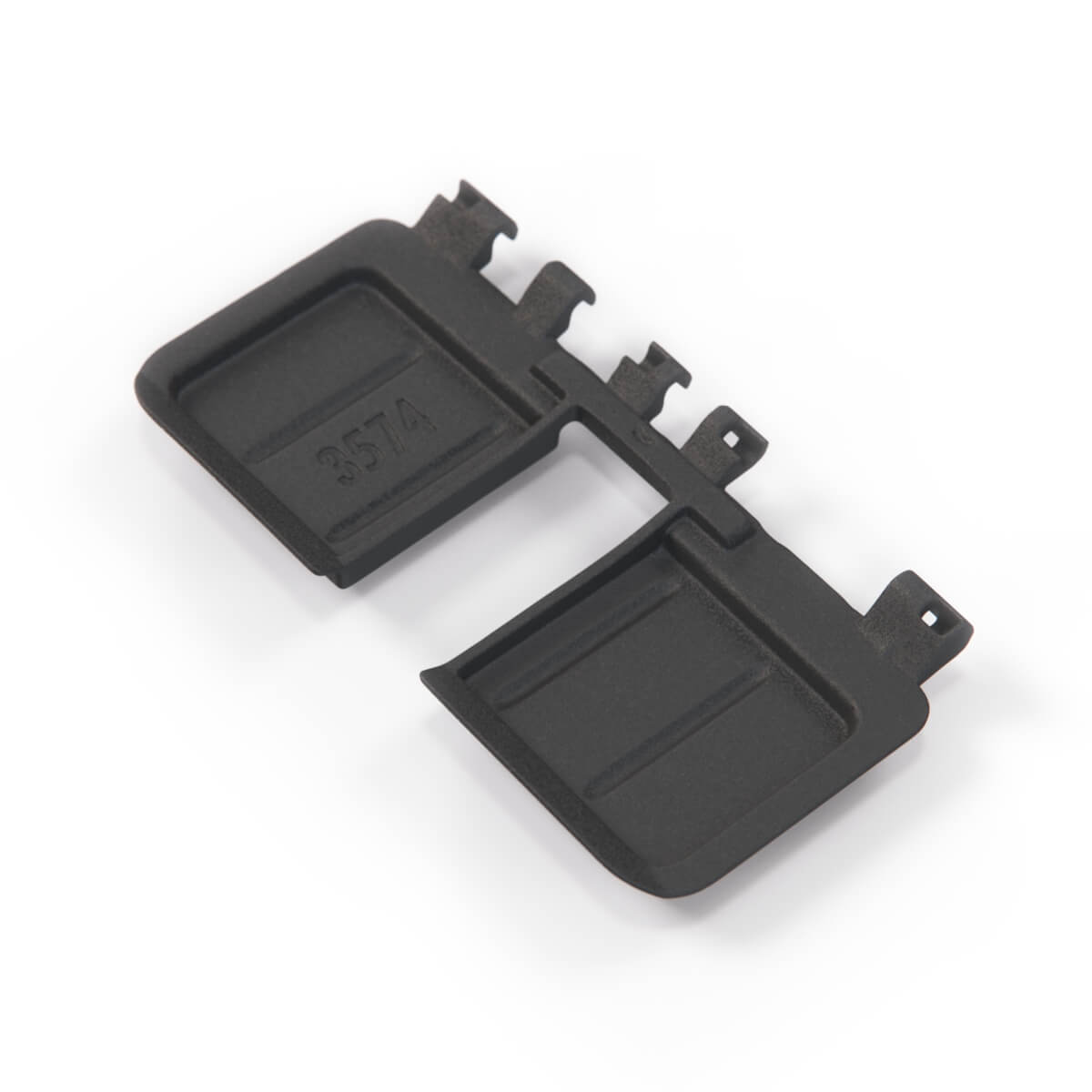 Jaguar S-Type X204 Interior Trunk Lid Finisher Blende Lock Flap Abdeckung Black 4R8354406A64AC XR843400