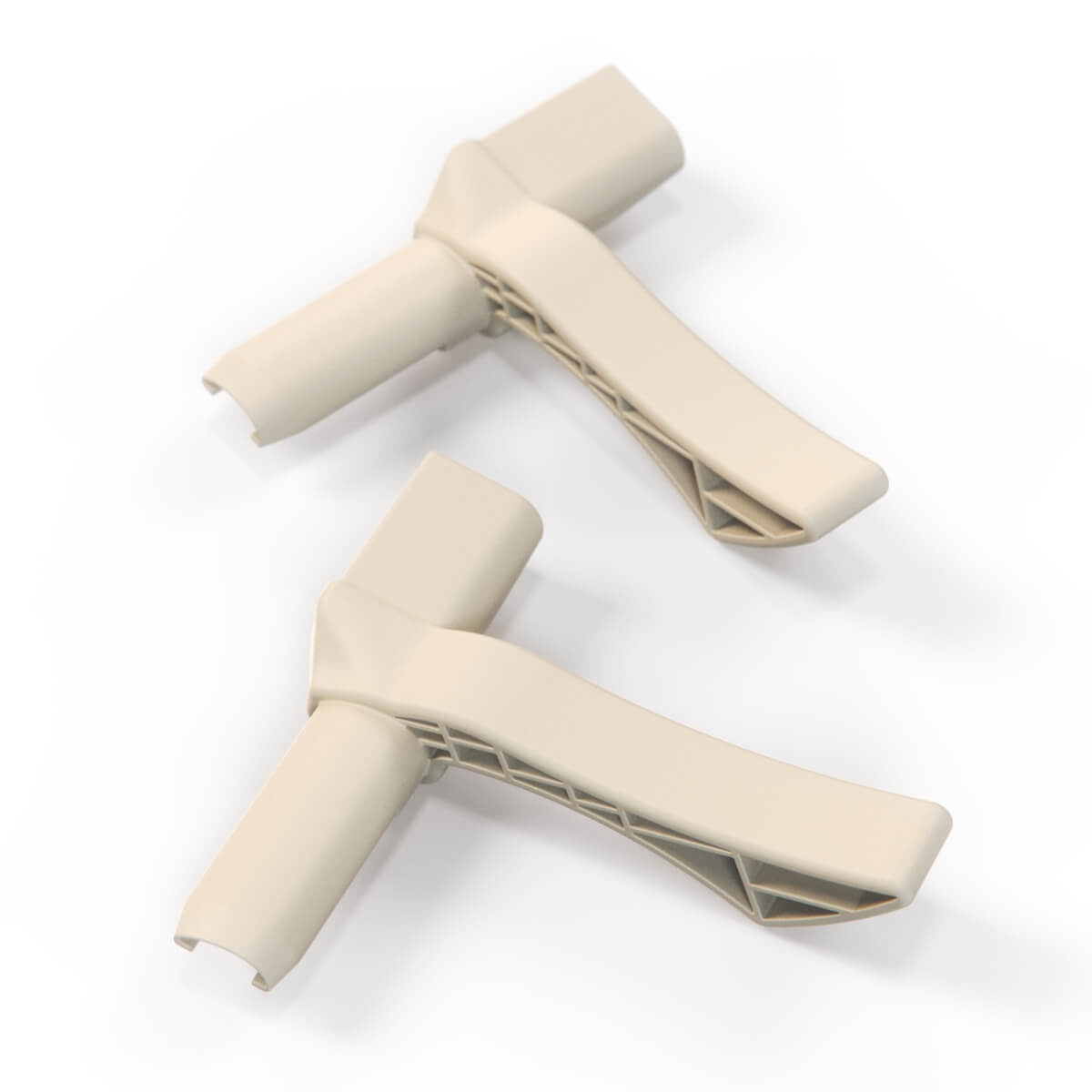 Jaguar X-Type Estate Luggage Abdeckung Hooks V2 2er-Set C2S43222 C2S43221 – - Ivory