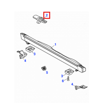 Jaguar X-Type Estate hinten Load Space Abdeckung Hooks 2er-Set C2S43222 C2S43221