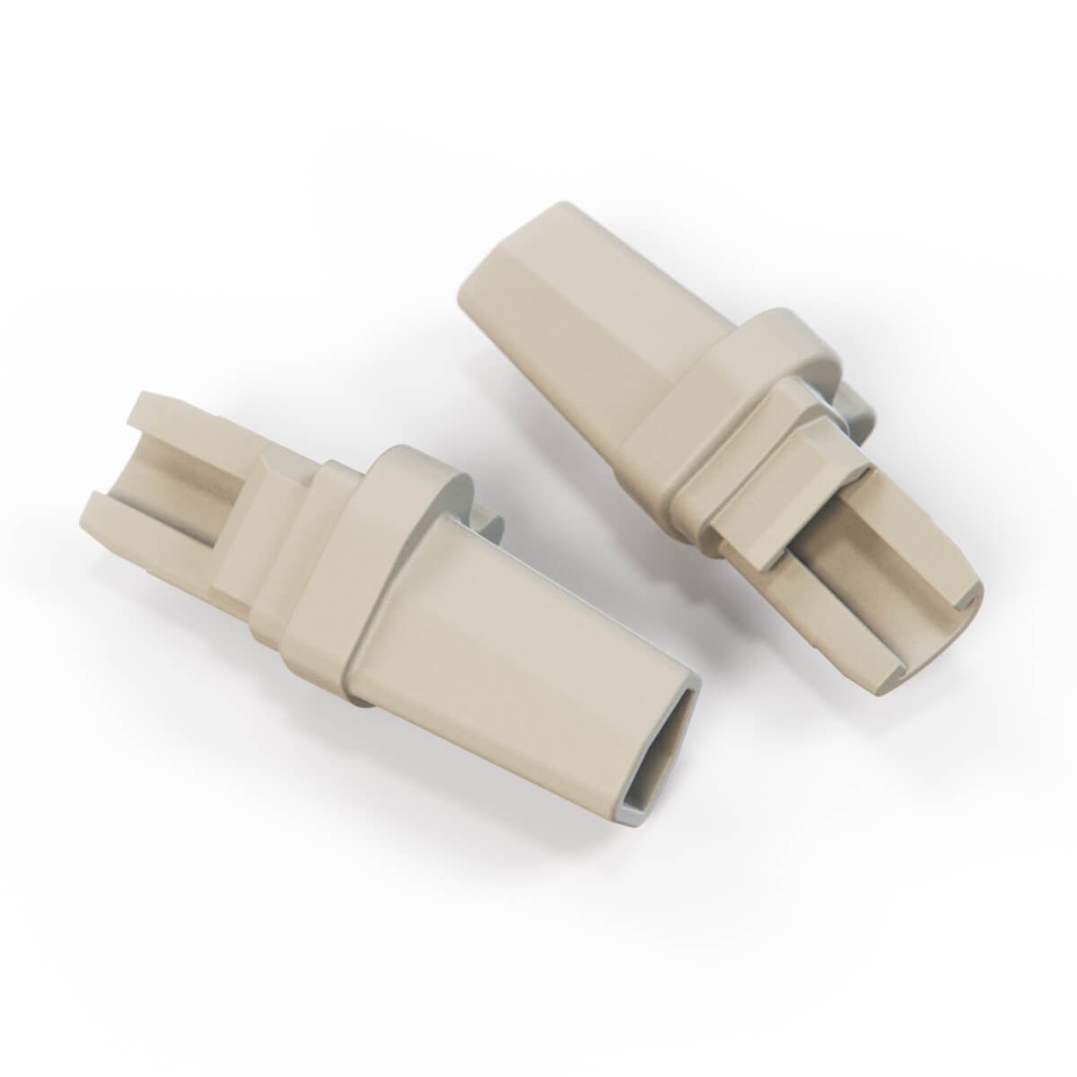 Jaguar X-Type Estate hinten Load Space Abdeckung Hooks 2er-Set C2S43222 C2S43221 – Oatmeal