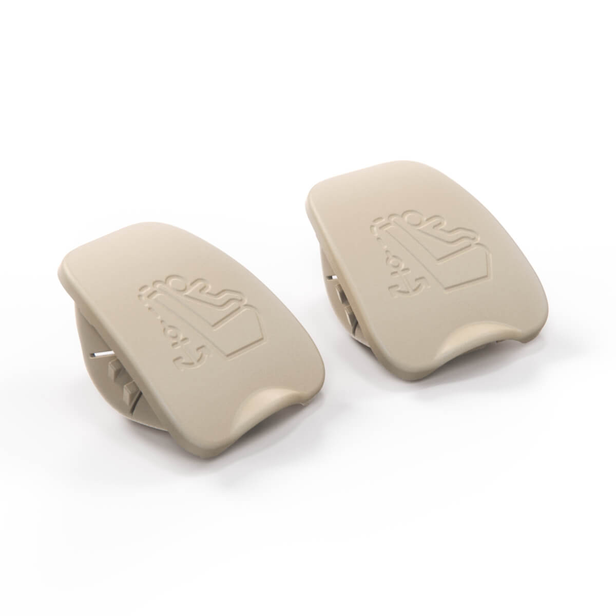 Jaguar X351 XJ / XF X250 hinten Seat Child Restraint Safety Hook Verkleidung Abdeckung 2er-Set alle Farben C2C22456