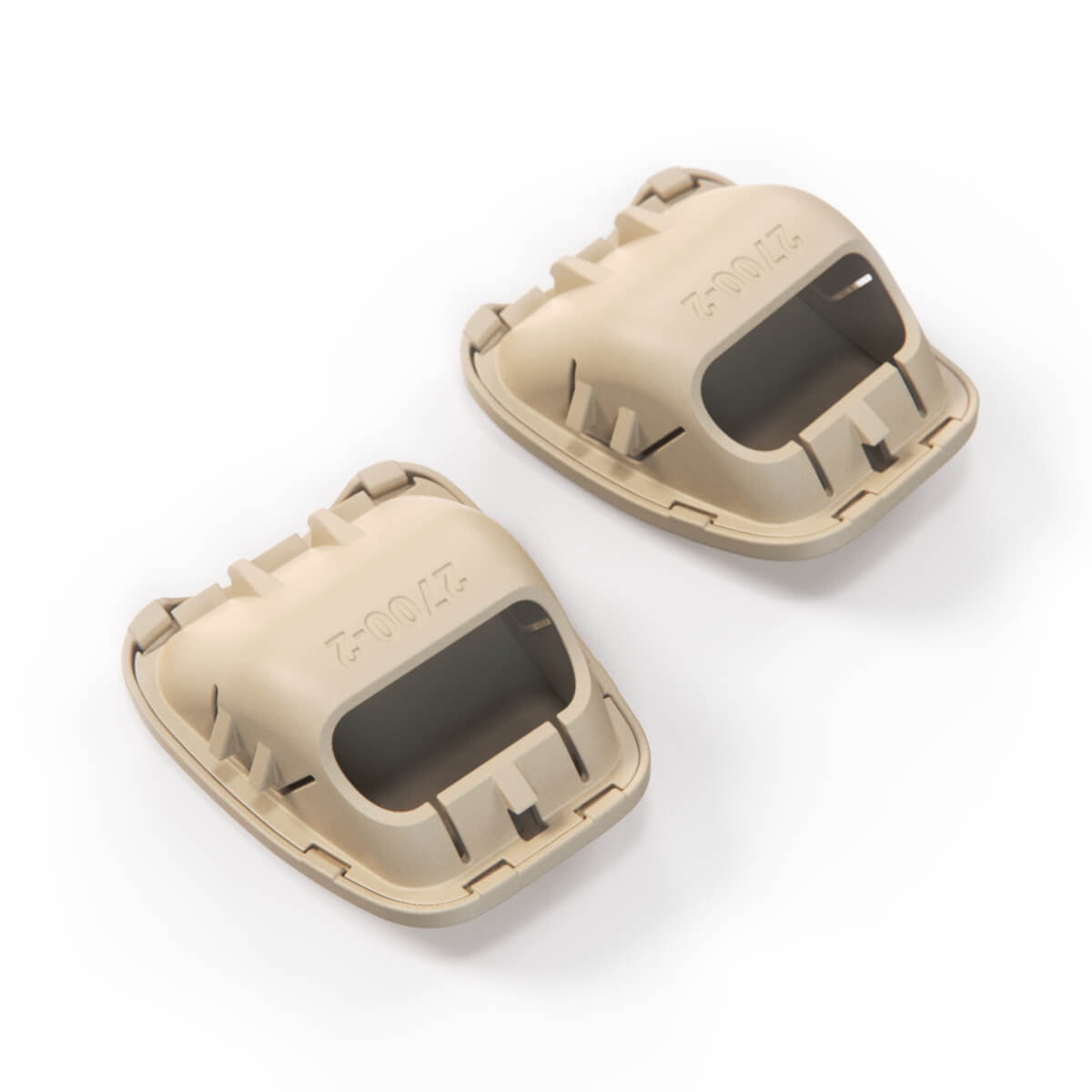 Jaguar X351 XJ / XF X250 hinten Seat Child Restraint Safety Hook Verkleidung Abdeckung 2er-Set alle Farben C2C22456