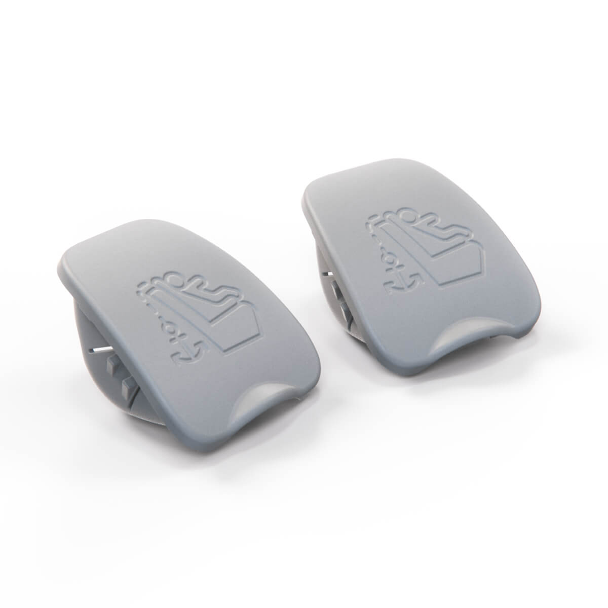 Jaguar X351 XJ / XF X250 hinten Seat Child Restraint Safety Hook Verkleidung Abdeckung 2er-Set alle Farben C2C22456 – Dove