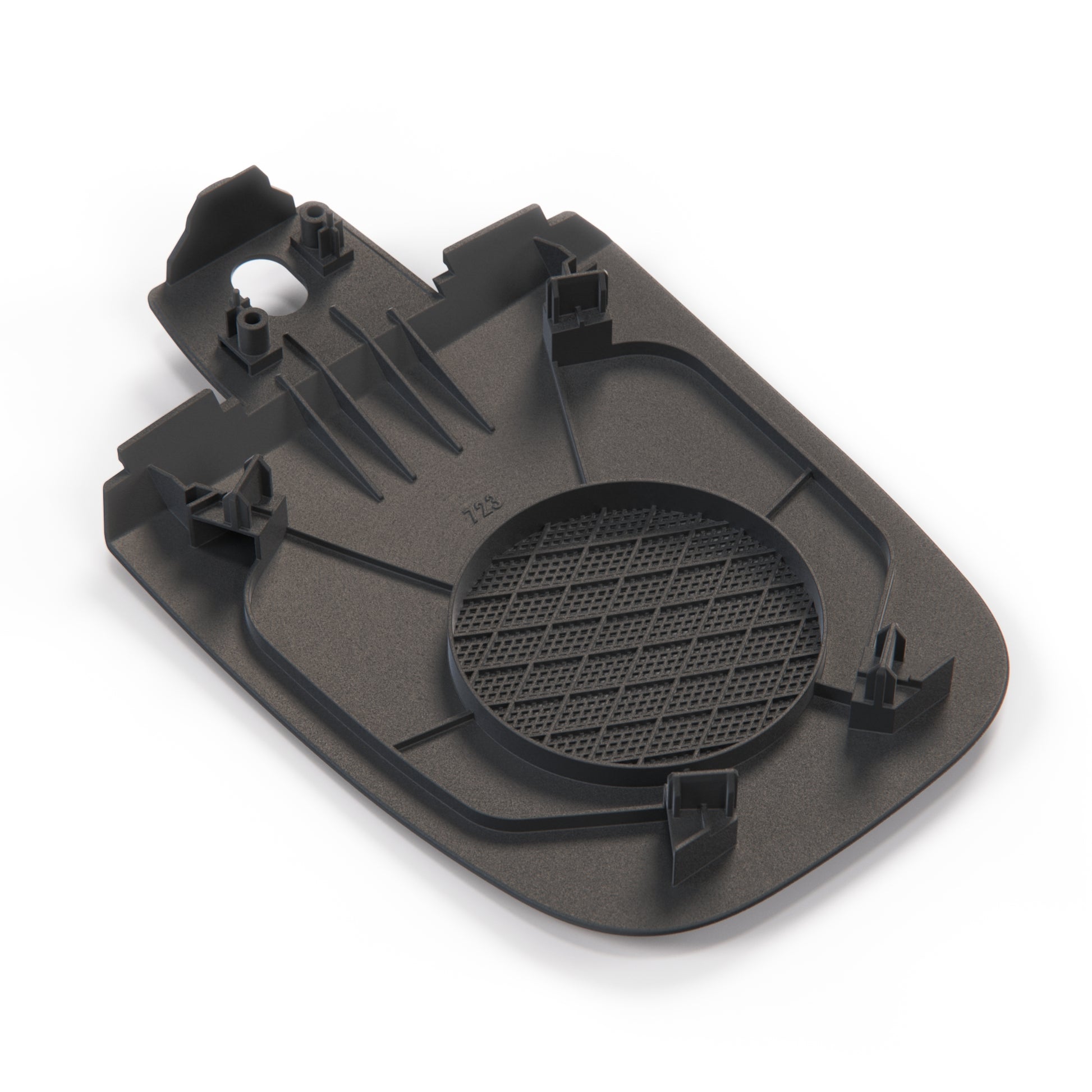 Jaguar XF Instrument Center Lautsprecher Abdeckung Armaturenbrett Top Black C2Z1835LEG