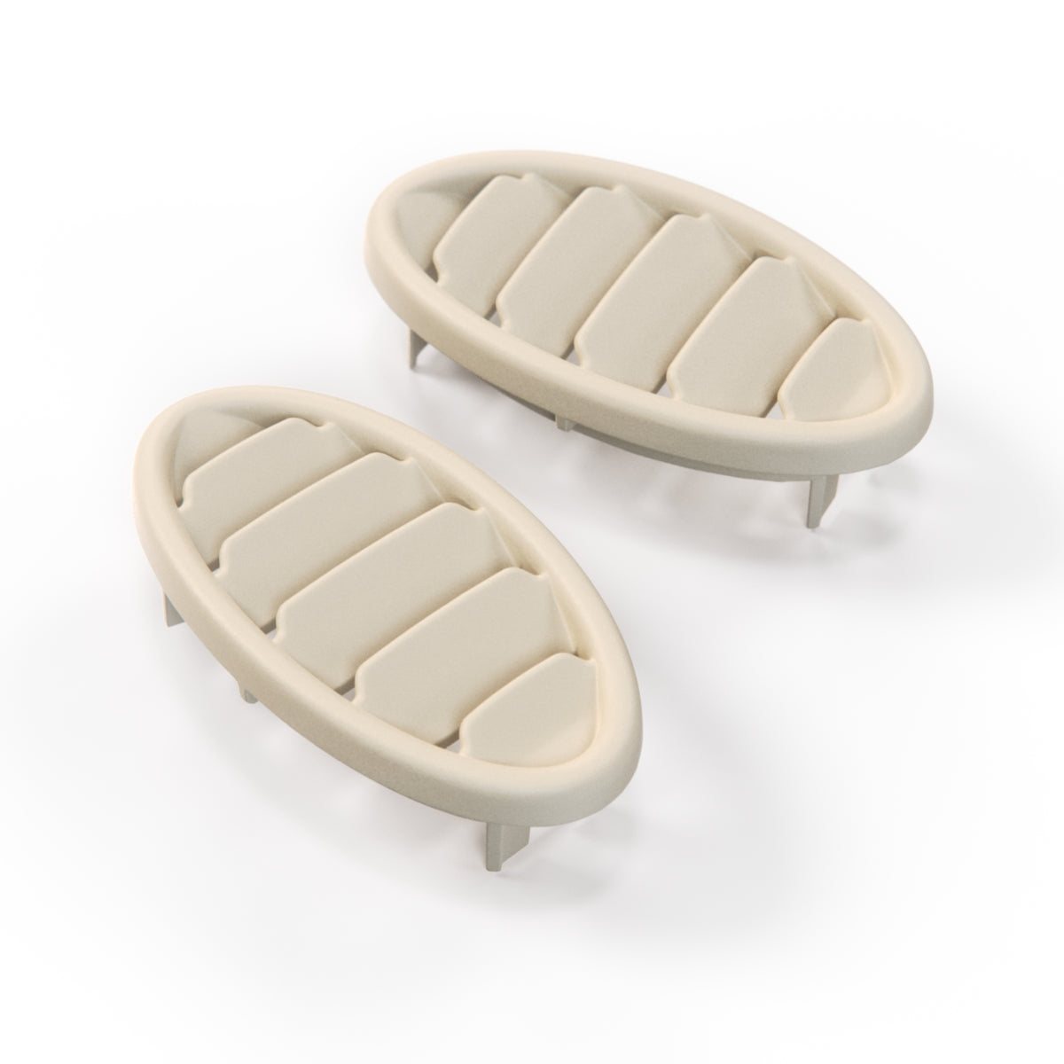 Jaguar XJ Armaturenbrett Defrosterer Gitter links und rechts alle Farben GNC6872AA & GNC6873AA – Ivory