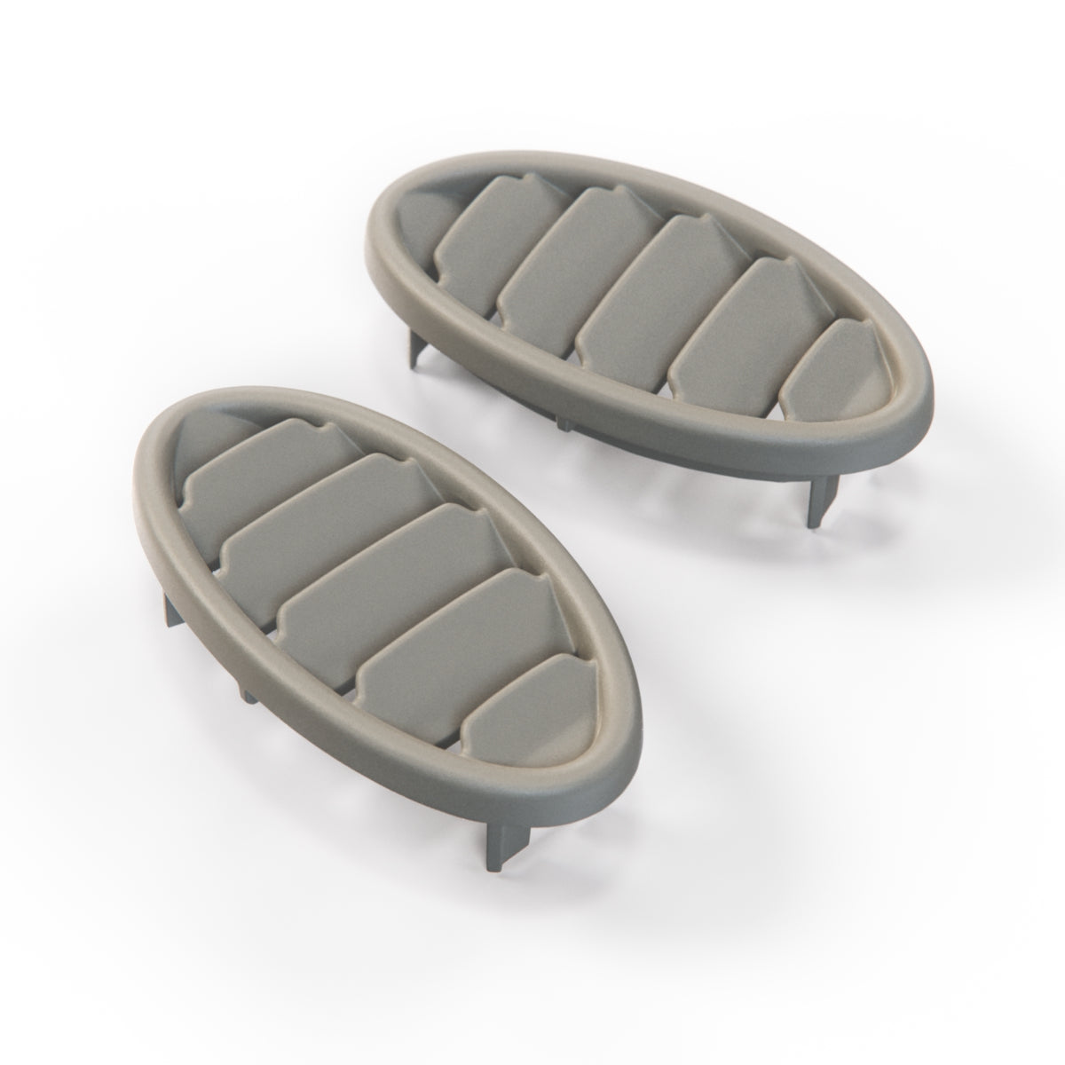Jaguar XJ Armaturenbrett Defrosterer Gitter links und rechts alle Farben GNC6872AA & GNC6873AA – Nimbus Gray
