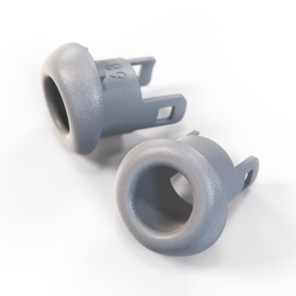 Jaguar XJ X350 vorn Scheinwerferreinigung Nozzle Abdeckung 2er-Set Primed C2C3375XXX – Standard