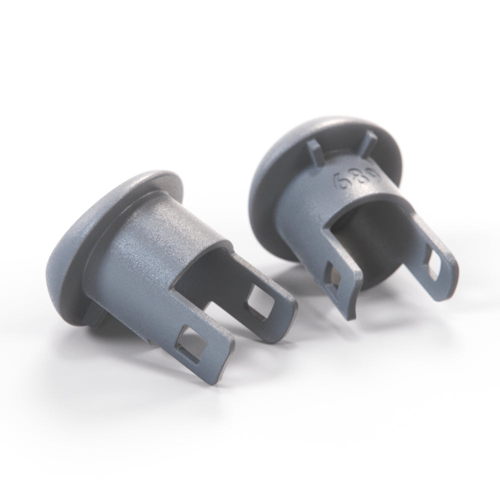 Jaguar XJ X350 vorn Scheinwerferreinigung Nozzle Abdeckung 2er-Set Primed C2C3375XXX