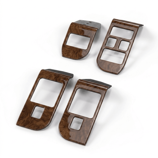 Jaguar XJ6 XJ12 X300 RHD Tür Ashtray und Schalter Wood Verkleidung Burr Walnut Set Of 4 GNA1384GA / GNA1385DA / GNA2845BA / GNA2844BA – Standard