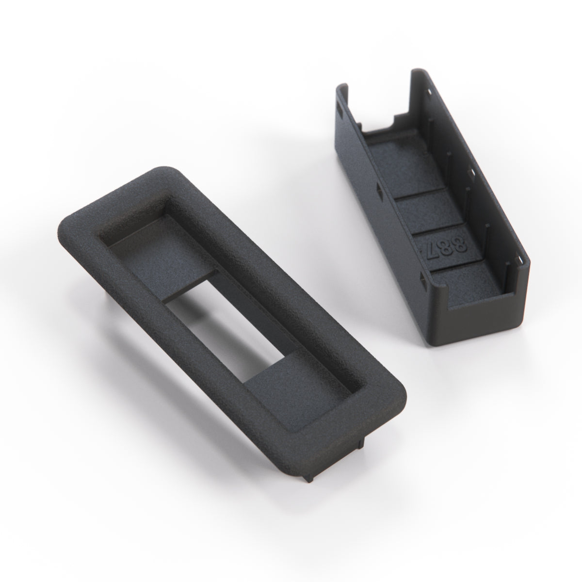 Jaguar XJ6 XJ12 XJ40 Trunk Release Schalter Abdeckung Black DBC5028