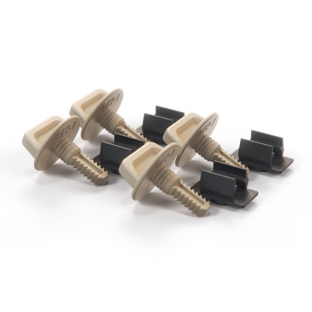 Jaguar XJ XJS XK8 vorn Carpet oder Floor Mat Ratchet Stud und Cam Plate Set Of 4 alle Farben GNA9474AA & KRF100001
