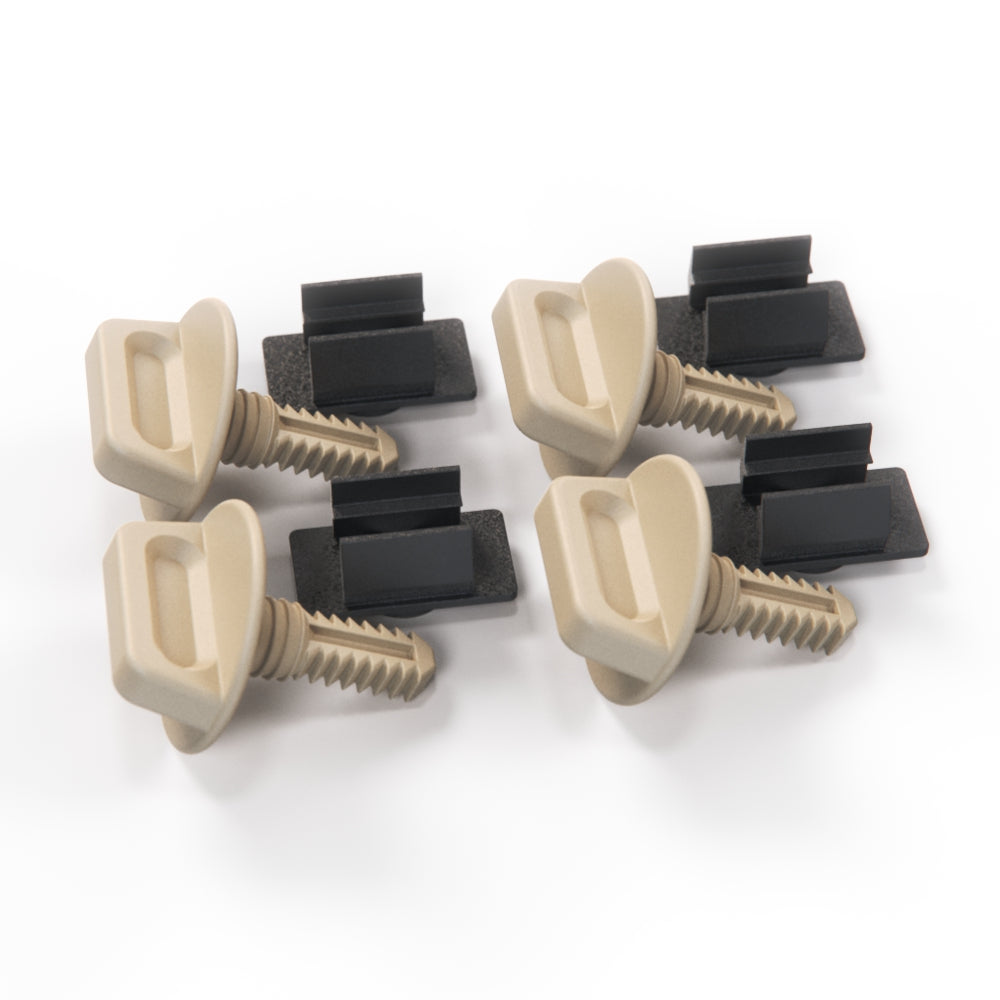 Jaguar XJ XJS XK8 vorn Carpet oder Floor Mat Ratchet Stud und Cam Plate Set Of 4 alle Farben GNA9474AA & KRF100001