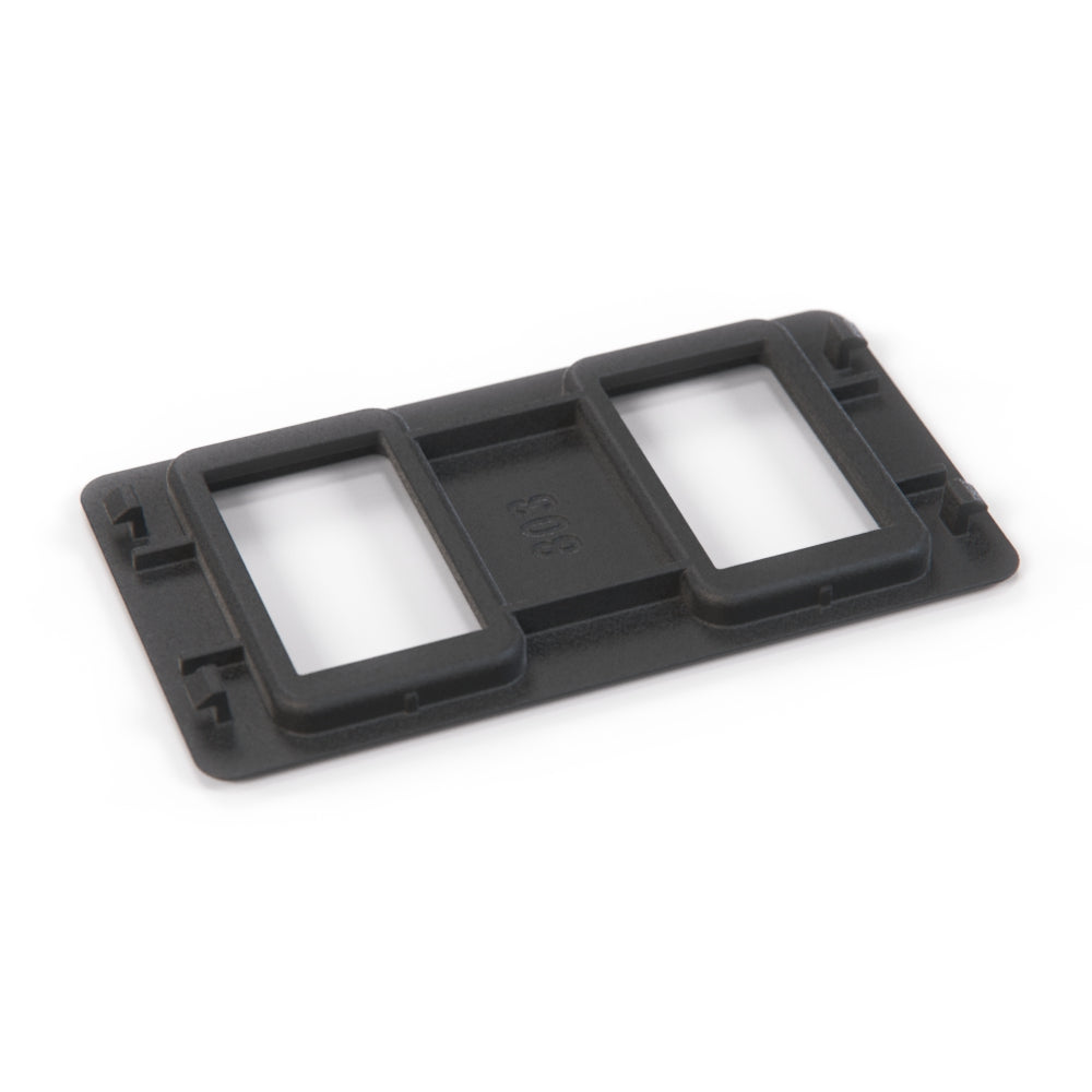 Jaguar XJS Mittelkonsole Window 2 Schalter Blende Verkleidung Black BEC9467