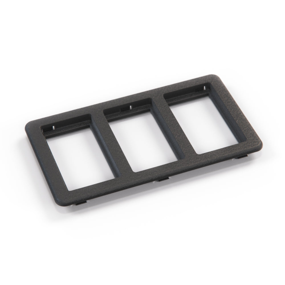 Jaguar XJS Cabriolet 3 Slot Konsole Power Window Lift Schalter Sunroof Blende Black BCC2303 – Standard