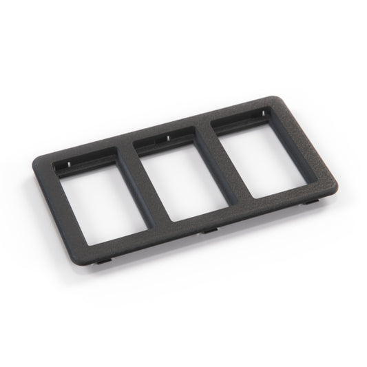 Jaguar XJS Cabriolet 3 Slot Konsole Power Window Lift Schalter Sunroof Blende Black BCC2303 – Standard