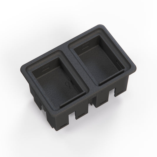 Jaguar XJS Armaturenbrett Defrosrt & Foglight Schalteres Housing Black DAC11171 – Standard