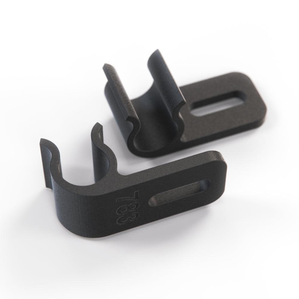 Jaguar XJS Elusive Knee Bolster Scharnier Clip 2er-Set Black BEC2524 – Standard