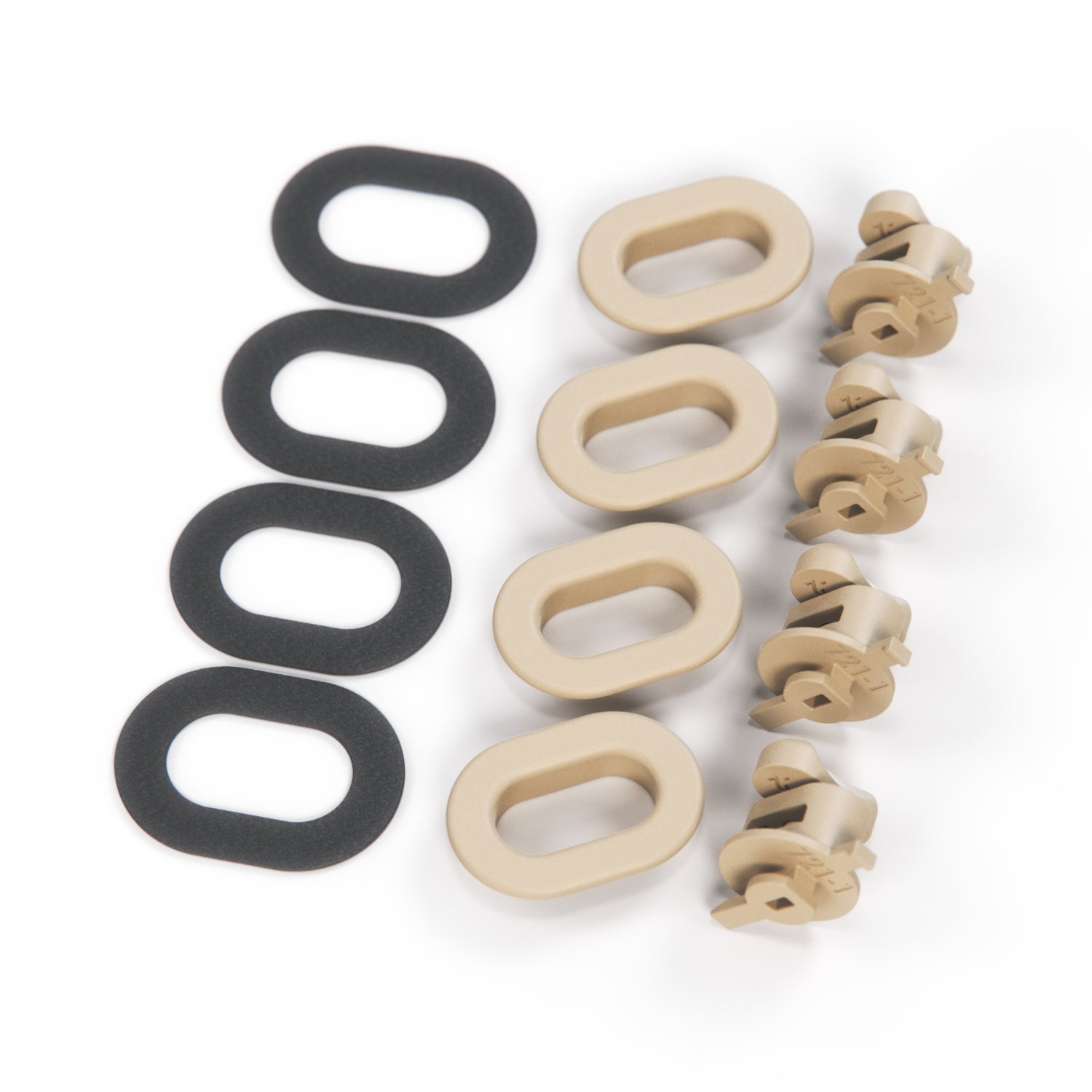 Jaguar XJS XJ6 XJ12 vorn Carpet Retainer Hook Set For 2 Carpet alle Farben GMB9508AA / BEC16239SDC / GMB9509SDC