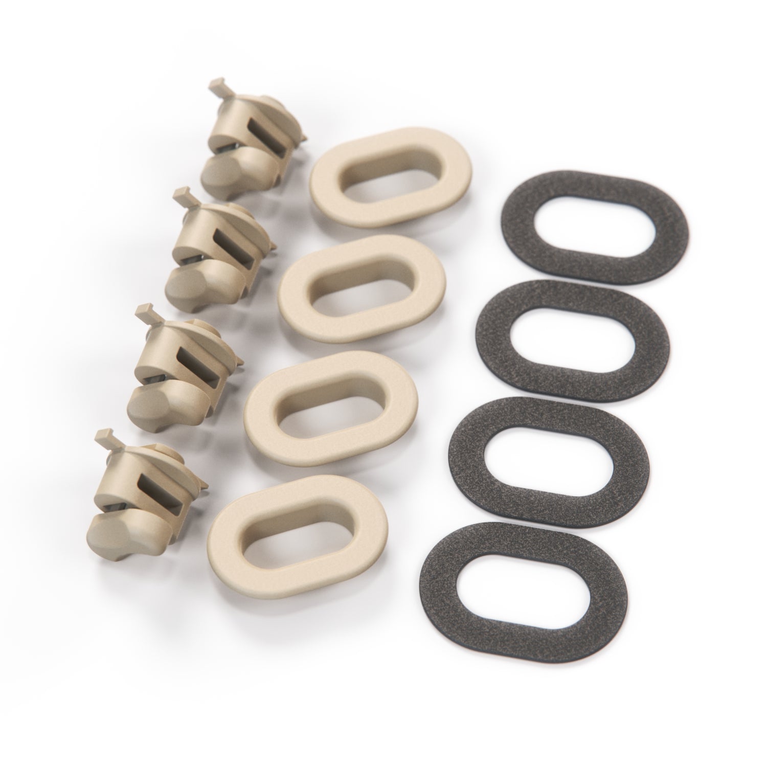 Jaguar XJS XJ6 XJ12 vorn Carpet Retainer Hook Set For 2 Carpet alle Farben GMB9508AA / BEC16239SDC / GMB9509SDC