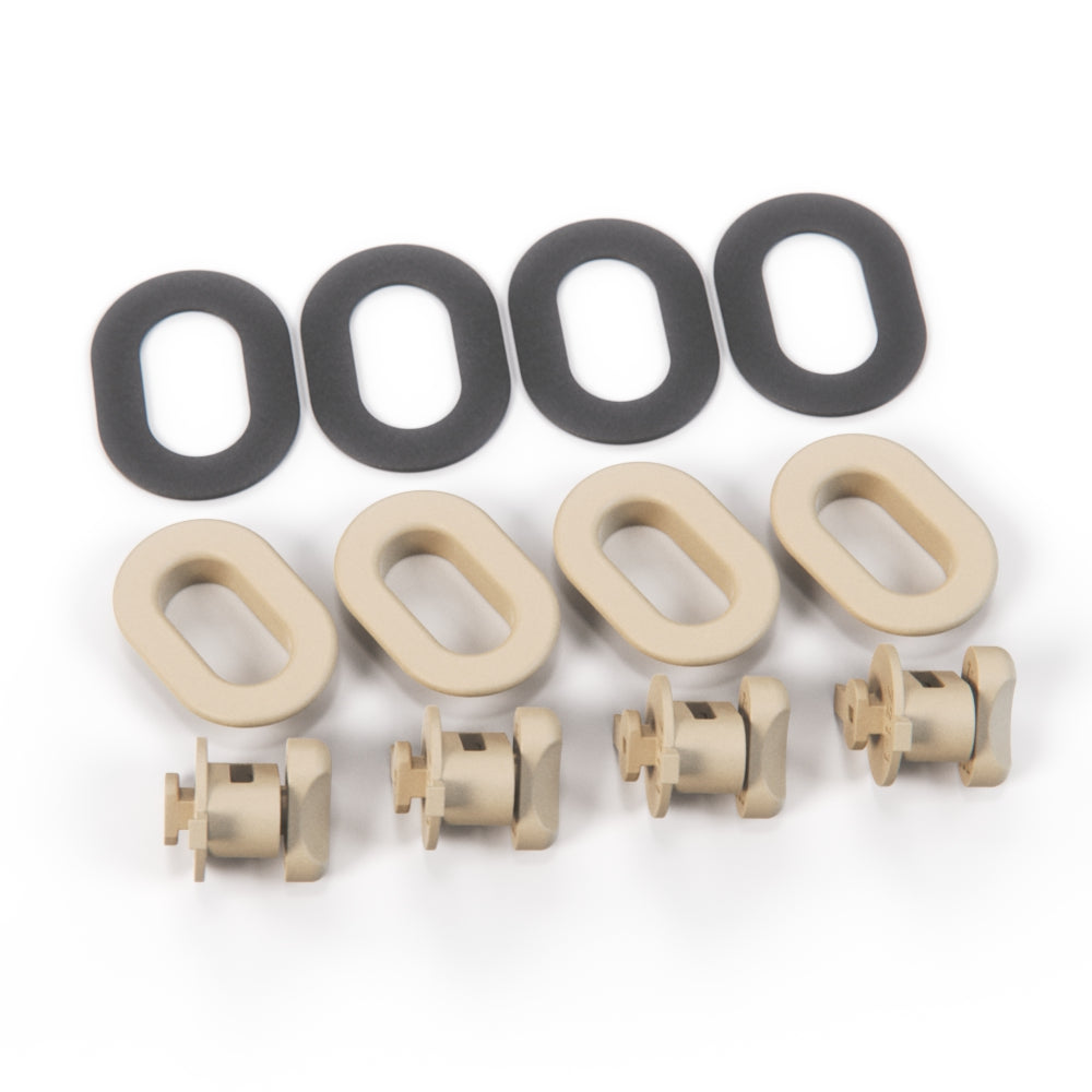 Jaguar XJS XJ6 XJ12 vorn Carpet Retainer Hook Set For 2 Carpet alle Farben GMB9508AA / BEC16239SDC / GMB9509SDC – Cashmere