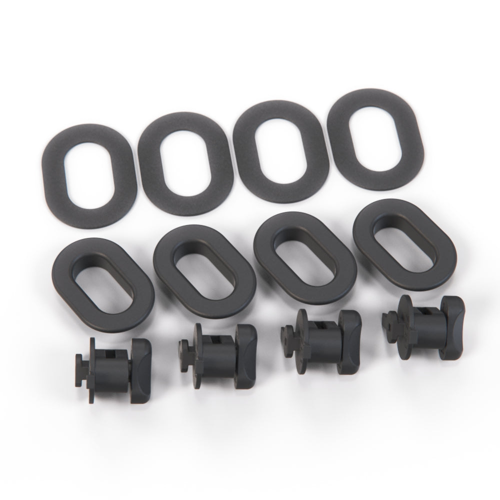 Jaguar XJS XJ6 XJ12 vorn Carpet Retainer Hook Set For 2 Carpet alle Farben GMB9508AA / BEC16239SDC / GMB9509SDC – Charcoal