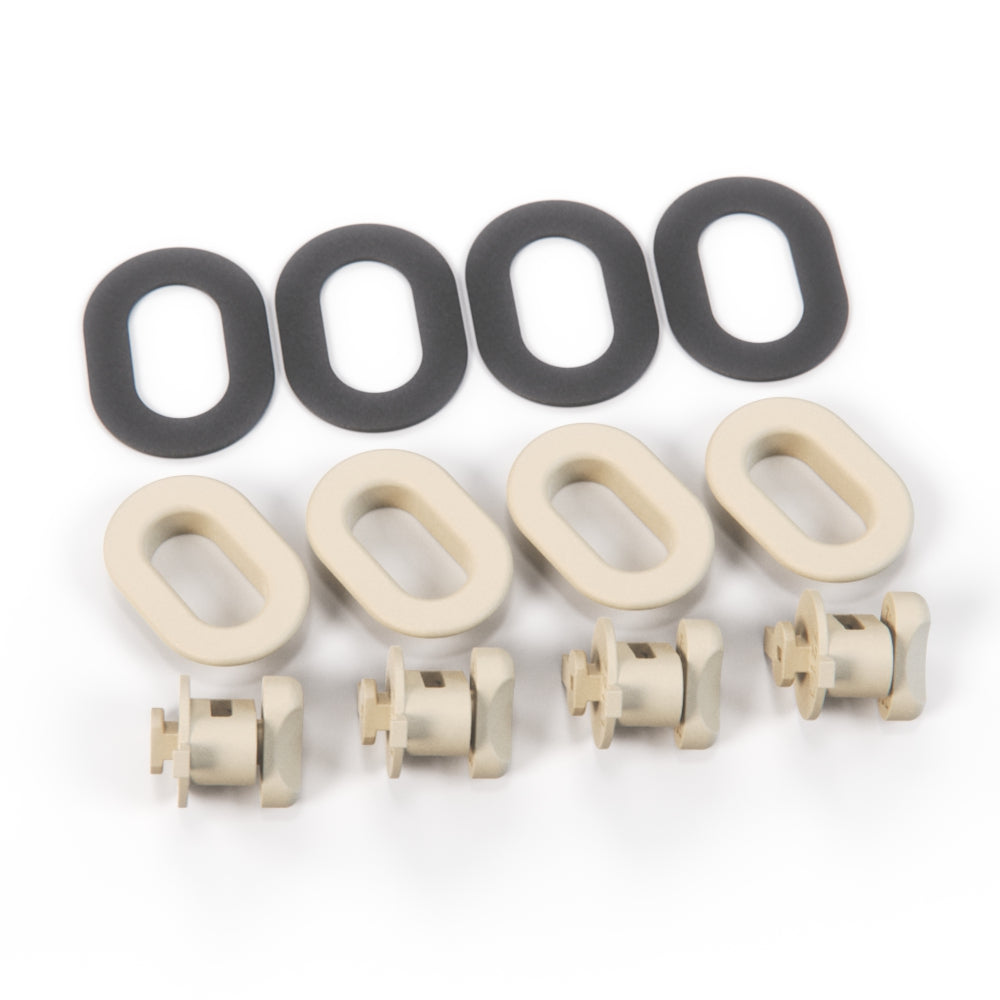 Jaguar XJS XJ6 XJ12 vorn Carpet Retainer Hook Set For 2 Carpet alle Farben GMB9508AA / BEC16239SDC / GMB9509SDC