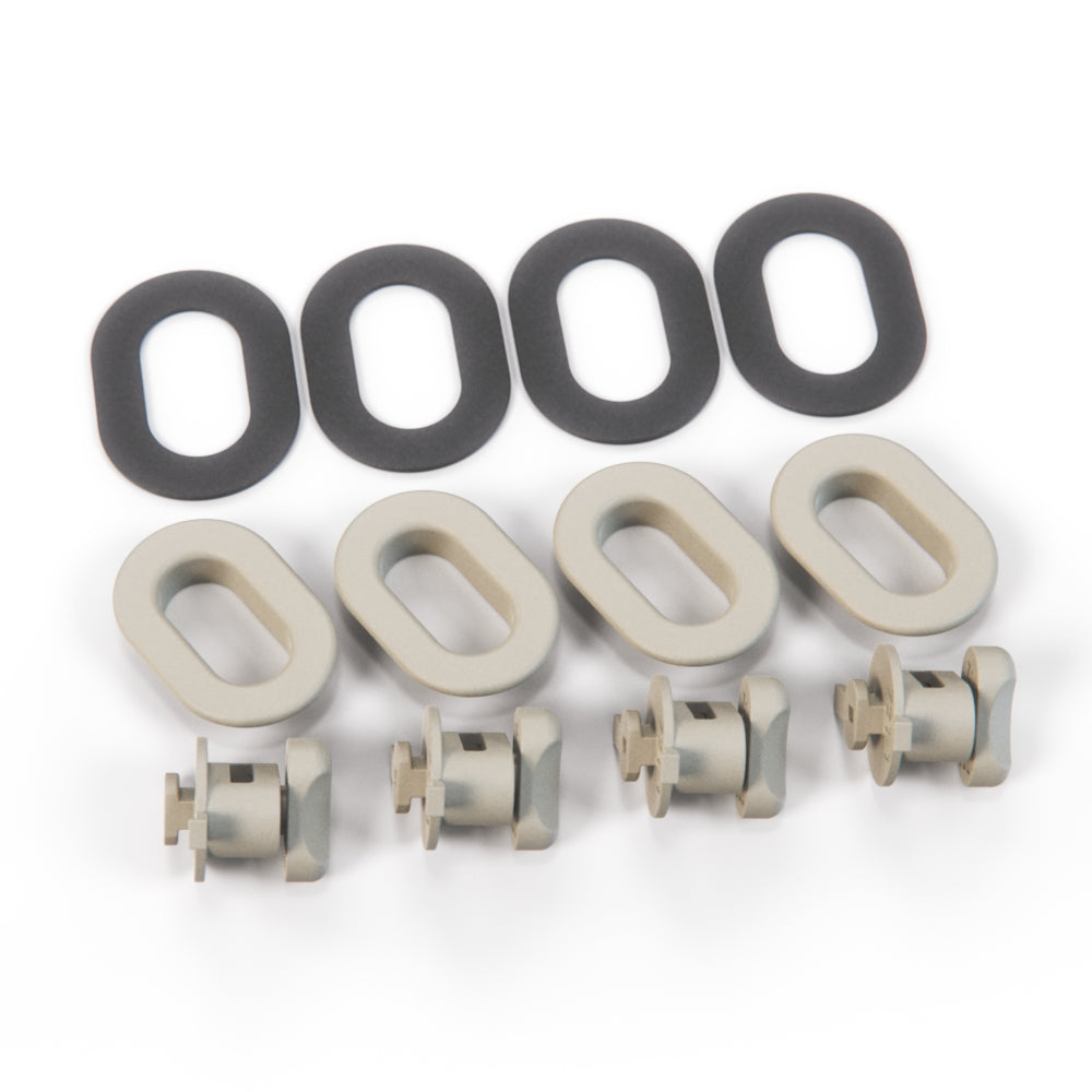 Jaguar XJS XJ6 XJ12 vorn Carpet Retainer Hook Set For 2 Carpet alle Farben GMB9508AA / BEC16239SDC / GMB9509SDC – Oatmeal