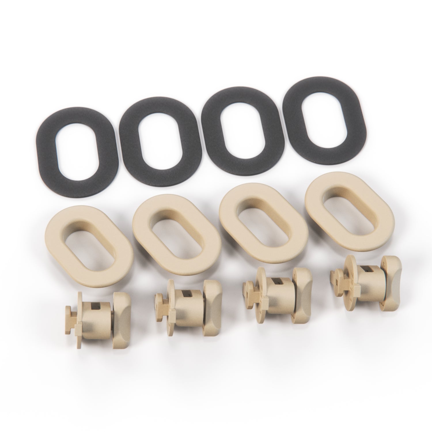 Jaguar XJS XJ6 XJ12 vorn Carpet Retainer Hook Set For 2 Carpet alle Farben GMB9508AA / BEC16239SDC / GMB9509SDC