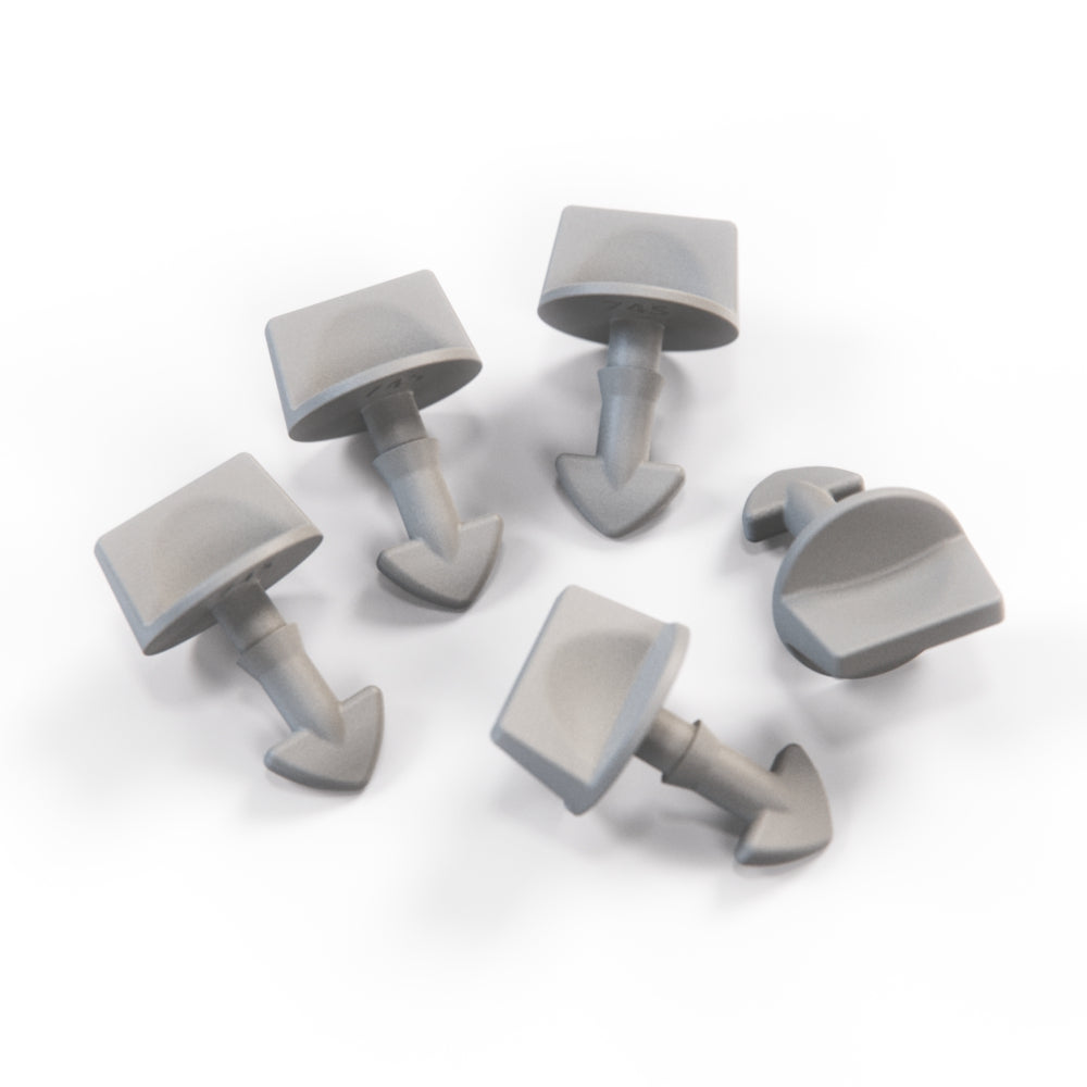 Jaguar XJS Scheinwerfer Access Abdeckung / Turnbuckle Stud Set Of 5 alle Farben BCC3594 – Dove