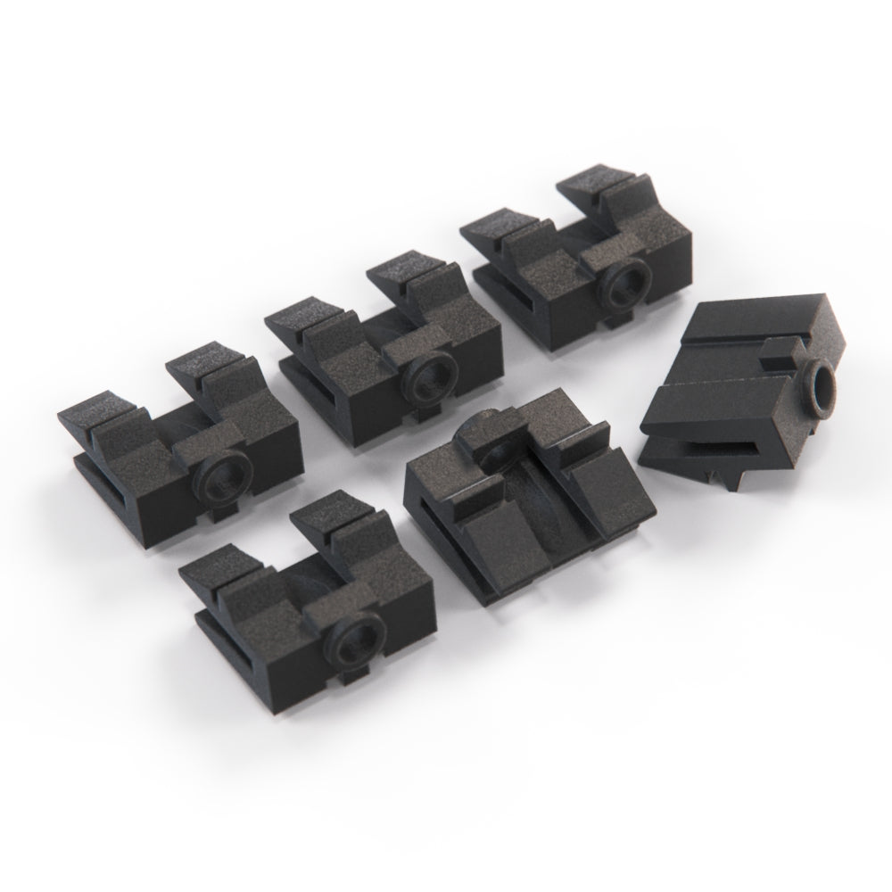 Jaguar XJS Scheinwerfer Scheinwerfer Repair Halter Clip Retainer Adjuster Fastener Set Of 6 Black AAU1312 – Standard