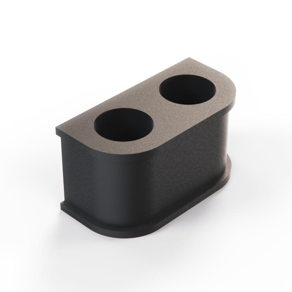 Jaguar XJS Mount Strap Insulating Bushing Black CAC5537