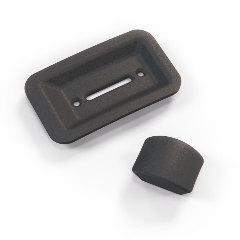 Jaguar XJS Seat Escutcheon und Knopf Set Black 715721 & 624571 – Standard