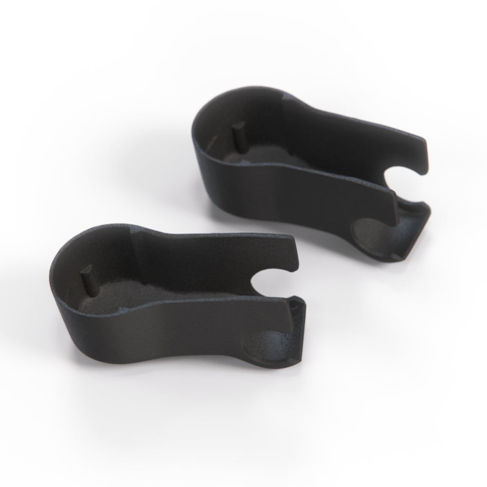 Jaguar XJS Series 3 Wiper Arm Abdeckung 2er-Set Black BAU1124