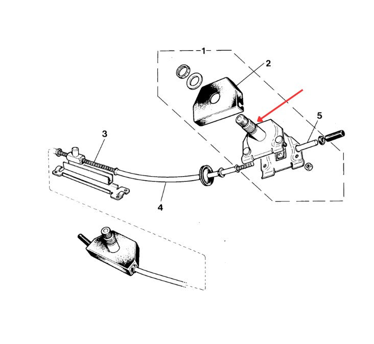 Jaguar XJS Wiper Shaft Rubber Seal 2er-Set Black