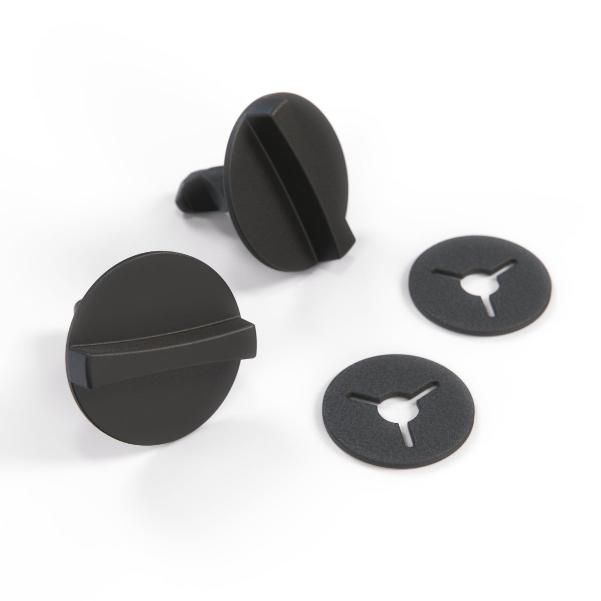 Jaguar XJS XJ6 XJ12 Turnbuckle Stud 2er-Set alle Farben BEC18106LFH – Black
