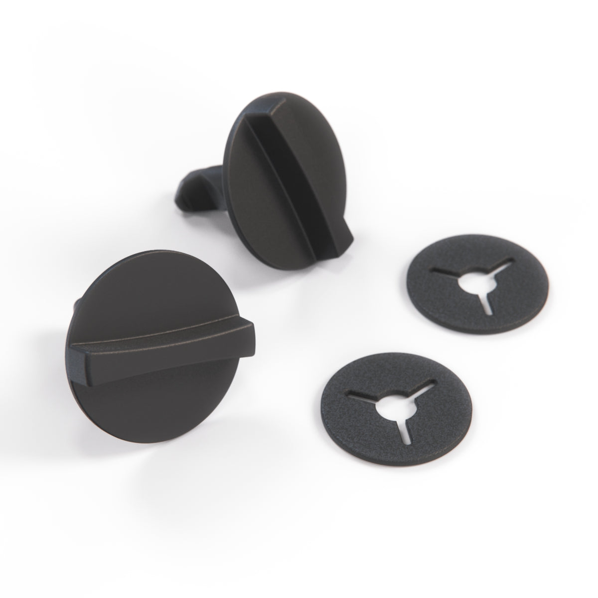 Jaguar XJS XJ6 XJ12 Turnbuckle Stud 2er-Set alle Farben BEC18106LFH – Charcoal