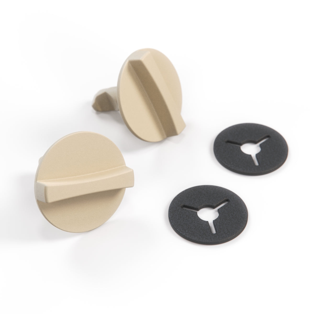 Jaguar XJS XJ6 XJ12 Turnbuckle Stud 2er-Set alle Farben BEC18106LFH – Ivory