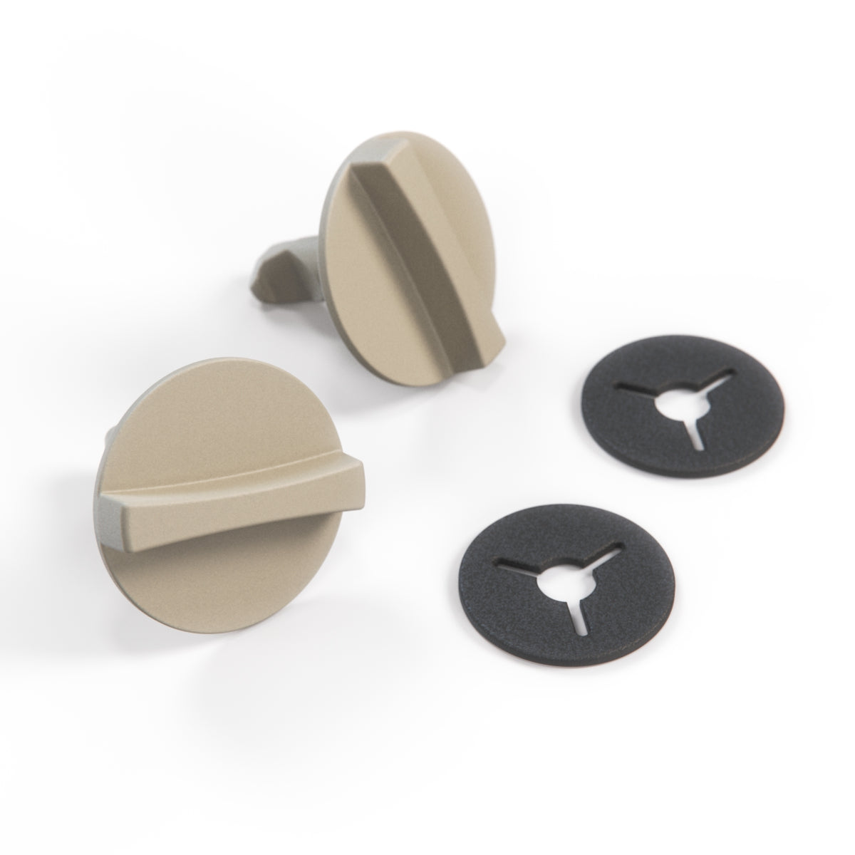 Jaguar XJS XJ6 XJ12 Turnbuckle Stud 2er-Set alle Farben BEC18106LFH – Oatmeal