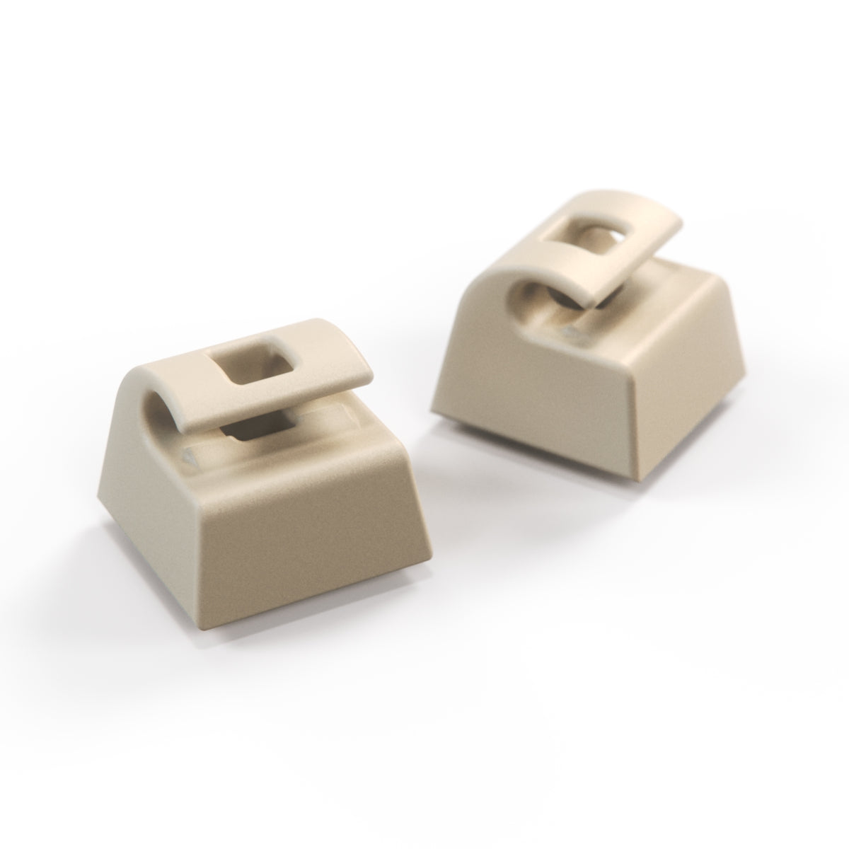 Jaguar XJS / XJ6 / XJ12 Sonnenblenden-HalteClips 2er-Set alle Farben HMD1084AAAEE – Ivory
