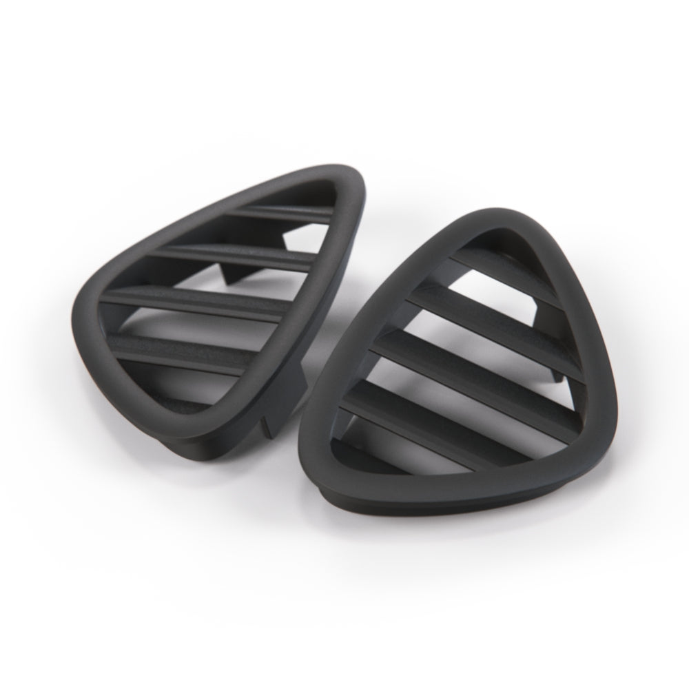 Jaguar XK8 Armaturenbrett Defrosterer Gitter links und rechts alle Farben GJA6605AA & GJA6604AA – Black