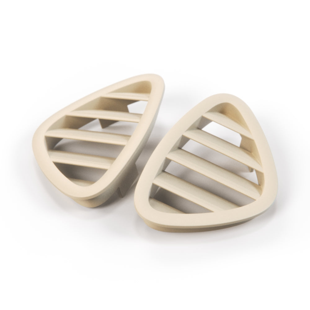 Jaguar XK8 Armaturenbrett Defrosterer Gitter links und rechts alle Farben GJA6605AA & GJA6604AA – Ivory