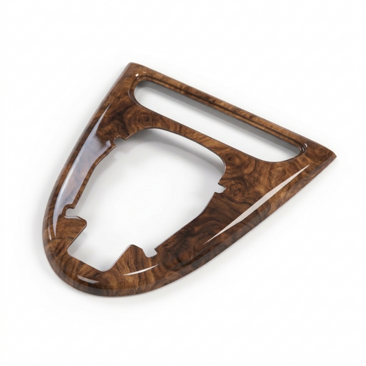 Jaguar XK8 / XKR Mittelkonsole Wood Verkleidung Burl Walnut GJA7831AD / GJA7831AE – Light Burl Walnut